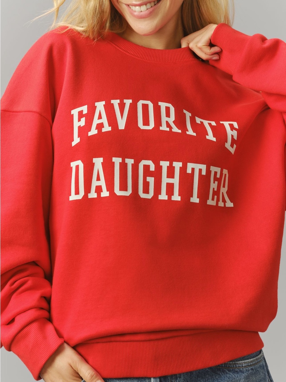 NWT - Favorite Daughter Collegiate Sweatshirt - Picture 3 of 6